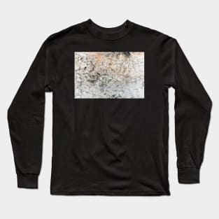 Eroding And Crackling Stone Wall Falling Apart Long Sleeve T-Shirt